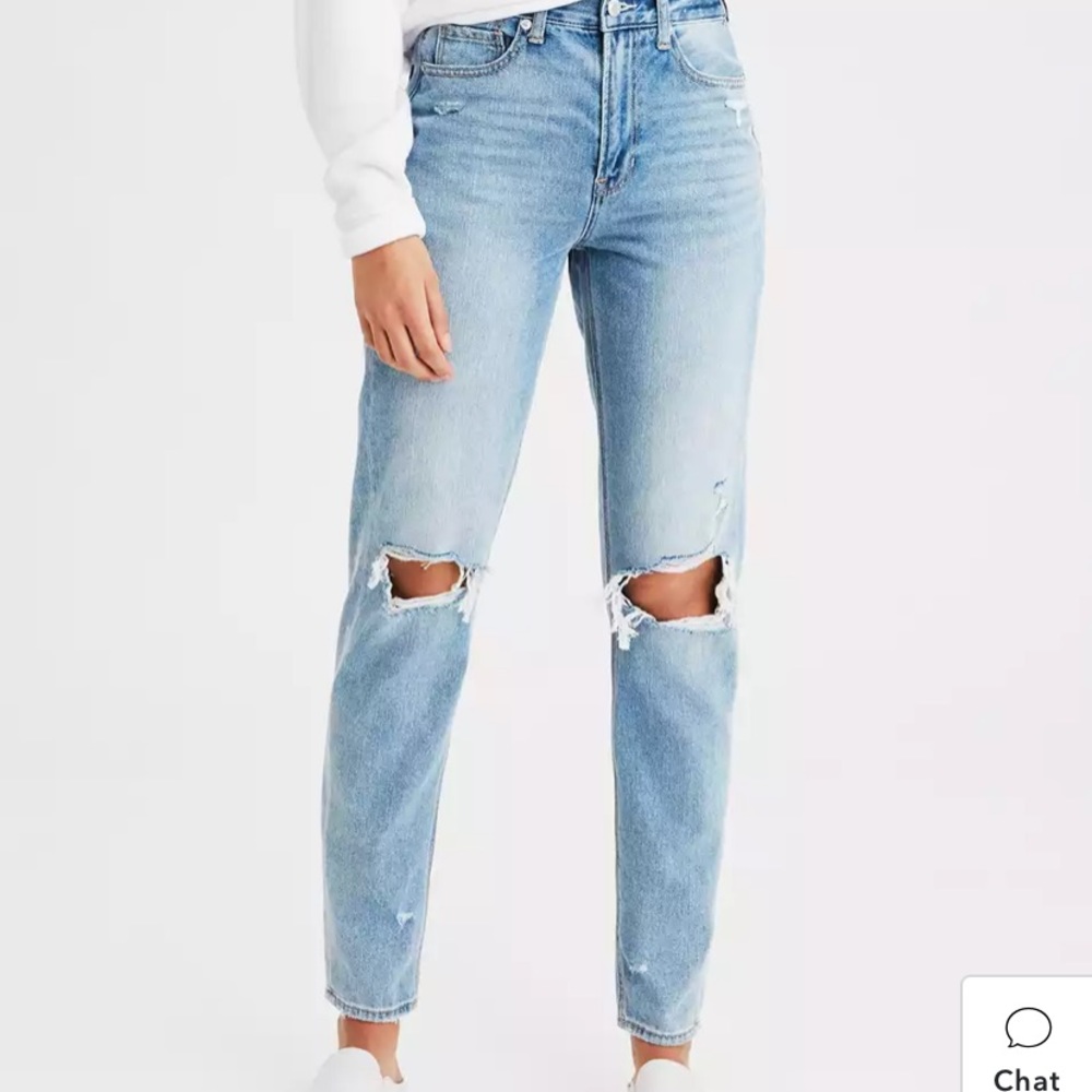 AE Ripped Mom Jean